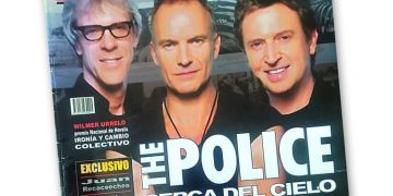 The police, tapa Metro, andy summers