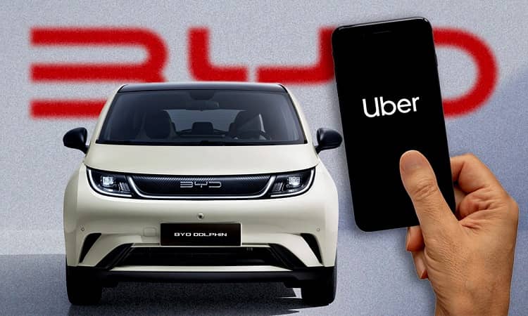 BYD y uber