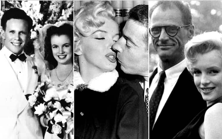 Marilyn Monroe y sus tres matrimonios