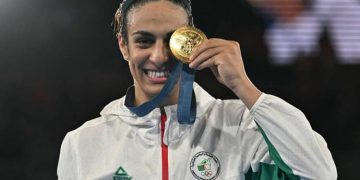 boxeadora argelina khelif, olimpiadas paris 2024