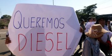 protestas diésel, hidrocarburos bolivia