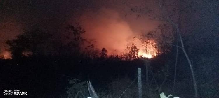 incendios forestales santa ana de velasco