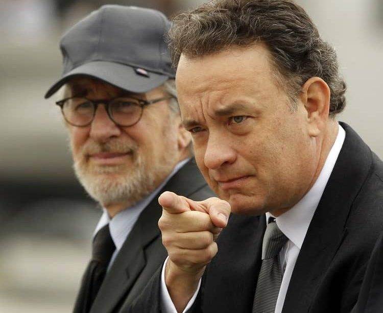 tom hanks y spielberg, hollywood