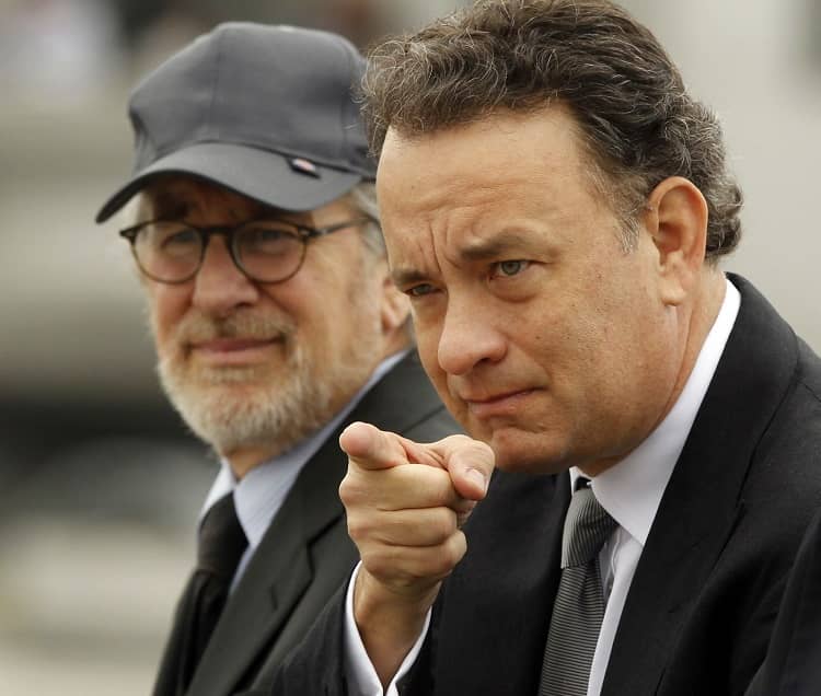 tom hanks y spielberg, hollywood