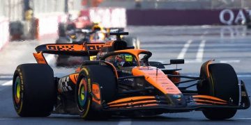 Oscar Piastri (McLaren) GP de Azerbaiyán. F1