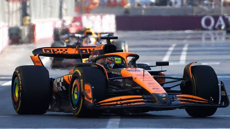 Oscar Piastri (McLaren) GP de Azerbaiyán. F1