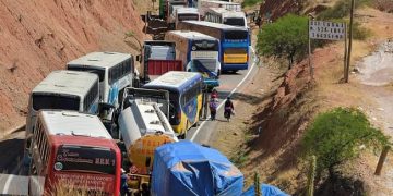 bloqueo caminos parotani Cbba, evo morales