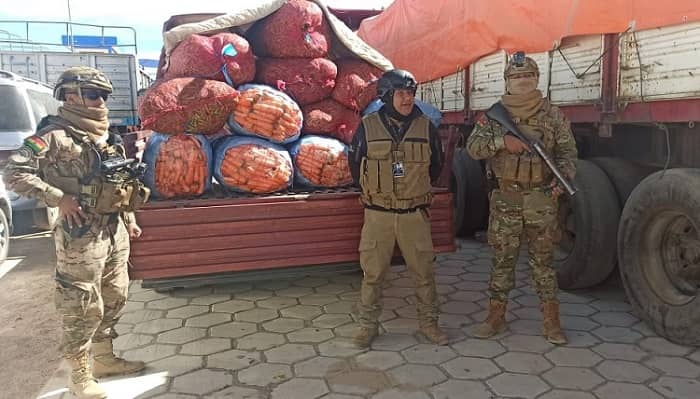 contrabando de alimentos bolivianos a argentina