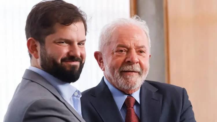 Boric y Lula