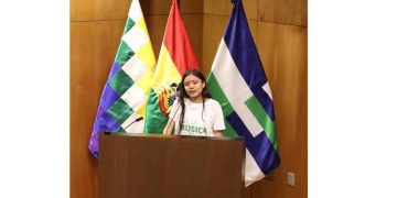 Niña de santa ana de velasco sobre incendios forestales Bolivia