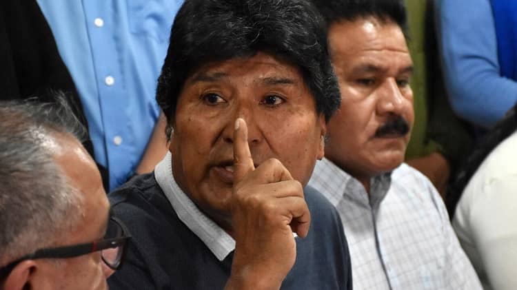 Evo Morales acusado trata de personas