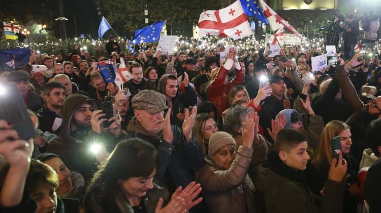 Georgia, protestas