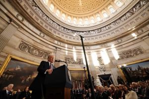 trump discurso inaugural posesión presidencial Capitolio eeuu 2025