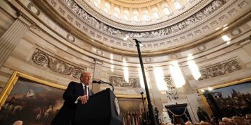 trump discurso inaugural posesión presidencial Capitolio eeuu 2025