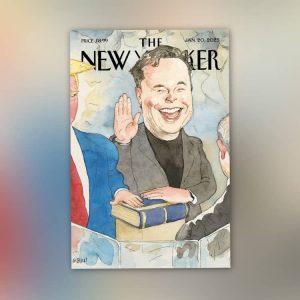 elon musk en new yorker EEUU