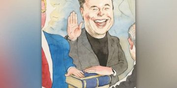 elon musk en new yorker EEUU