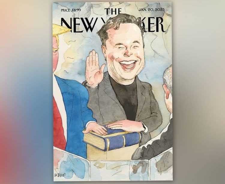 elon musk en new yorker EEUU