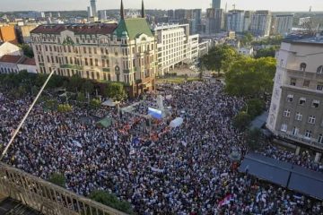 Serbia protestas