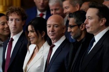 zuckerberg, bezos, pichai, musk, negocios trump