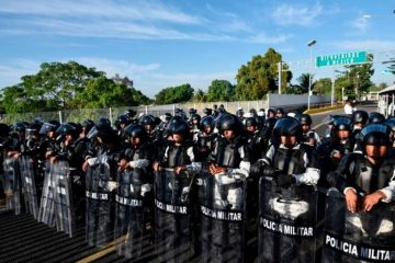 méxico policias control fronterizo, seguridad