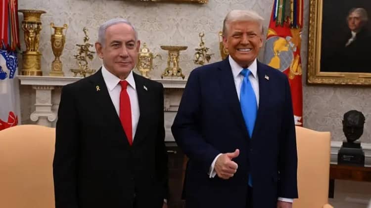 trump y netanyahu neocolonialismo