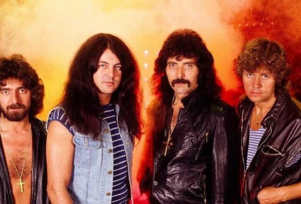 blcak sabbath y gillan tocan Trashed, rock