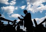 trump con medios