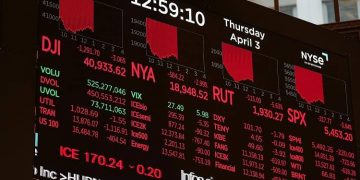 wall street caída día de la liberación trump, aranceles eeuu