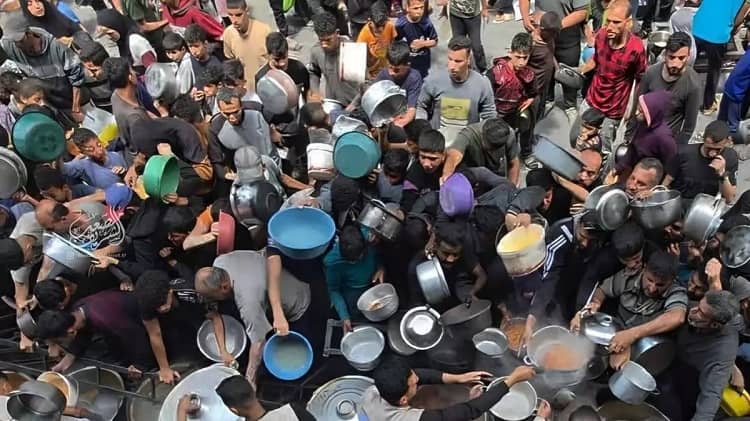 gaza palestina hambruna genocidio