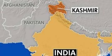 india, pakistán mapa