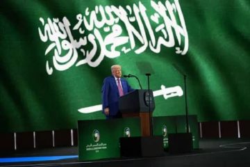 trump en riad, arabia saudi