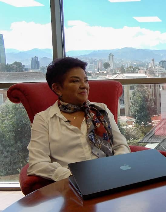 María Reneé Centellas, CEO de Bagó – Bolivia, entrevista con Dat0s