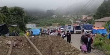 bloqueo caminos Evo morales
