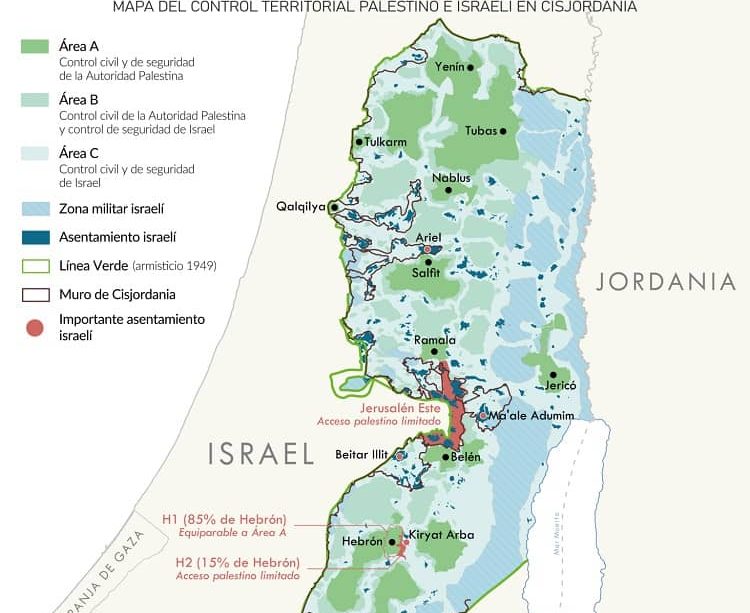 cisjordania ocupación colonial de israel