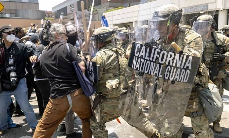 California eeuu guardina nacional redadas migratorias