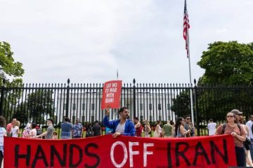 eeuu protestas contra ataques a Irán