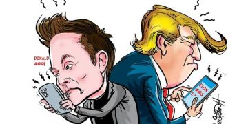 elon musk Donald trump