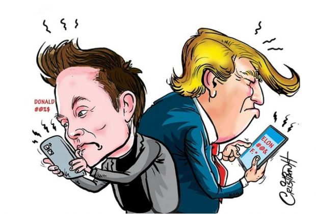 elon musk Donald trump