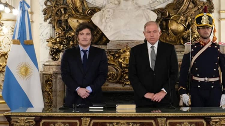 argentina miley y canciller