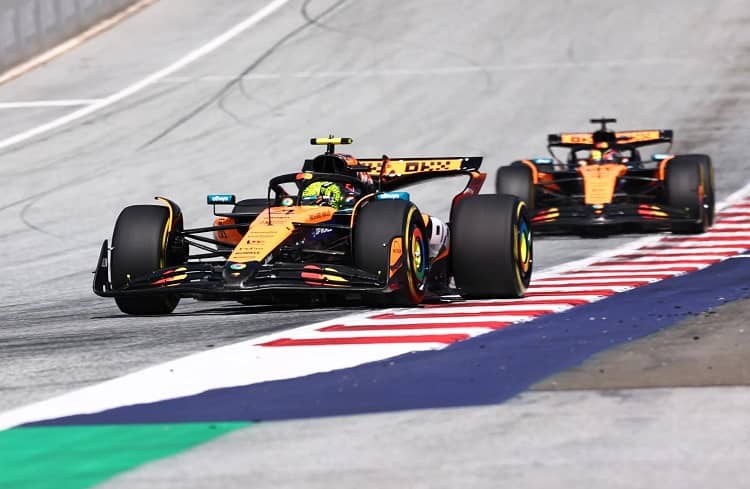 lando norris gana en Austria f1