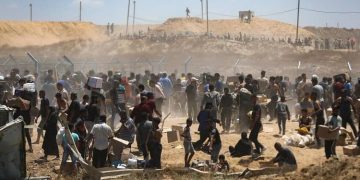 israel mata gazatíes en reparto de alimentos