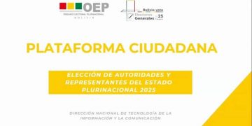 tse plataforma ciudadana OEP