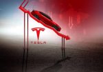 tesla acciones caen en bolsa de valores