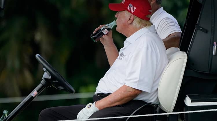 trump coca cola