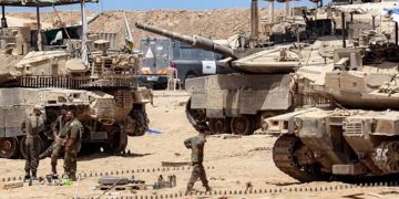 ejército israelita en Palestina