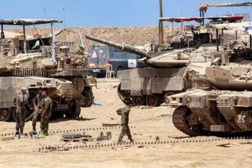 ejército israelita en Palestina