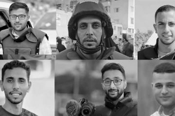 periodistas asesinados en Gaza por Israel PCHR