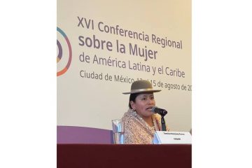 Virginia Velazso senadora Bolivia