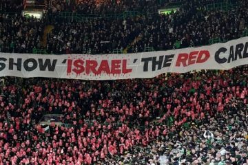 apoyo a palestina, sanción a Israel champions league