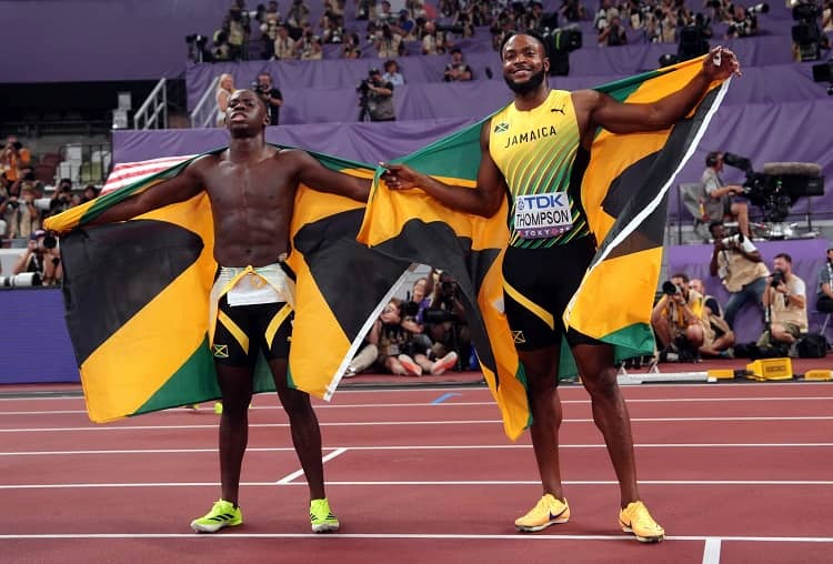 seville y Thompson oro y plata tokio 2025
